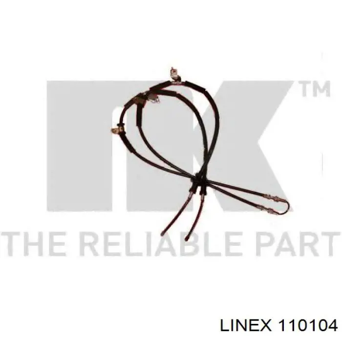 Comprar 110104 Linex Cable de freno de mano trasero derecho/izquierdo