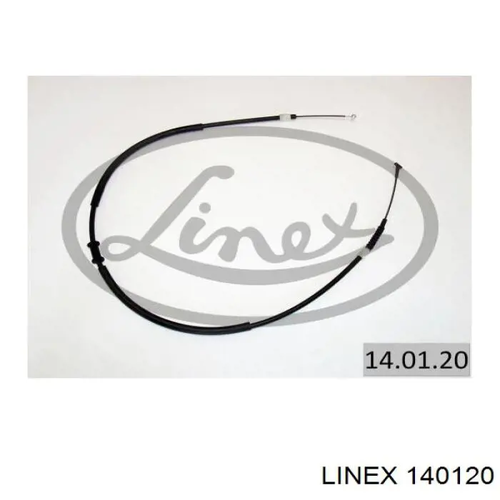 14.01.20 Linex cable de freno de mano trasero izquierdo