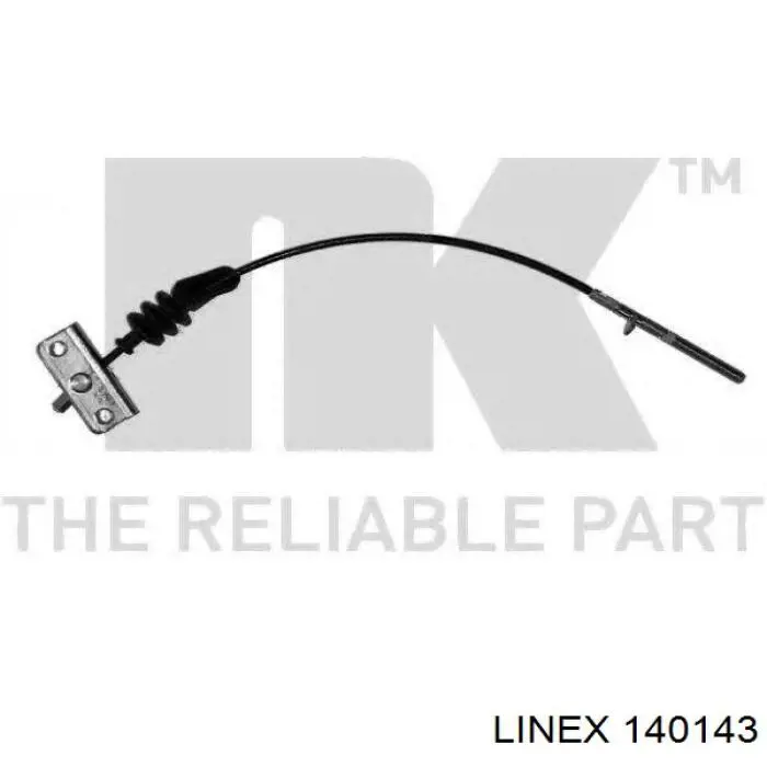 140143 Linex cable de freno de mano delantero