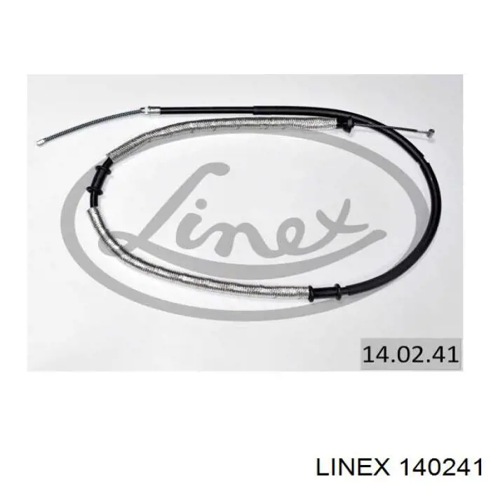 14.02.41 Linex cable de freno de mano trasero derecho