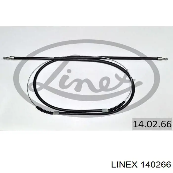 140266 Linex cable de freno de mano trasero derecho/izquierdo