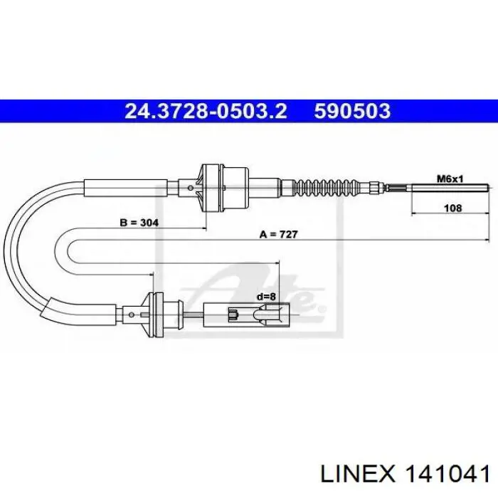 Comprar Cable de embrague Fiat Tipo  160
