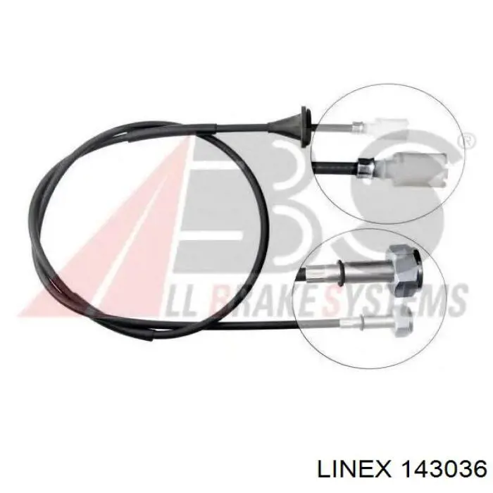 143036 Linex cable velocímetro