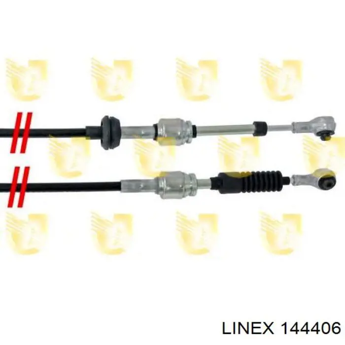 14.44.06 Linex cable de accionamiento, caja de cambios (selección de marcha)