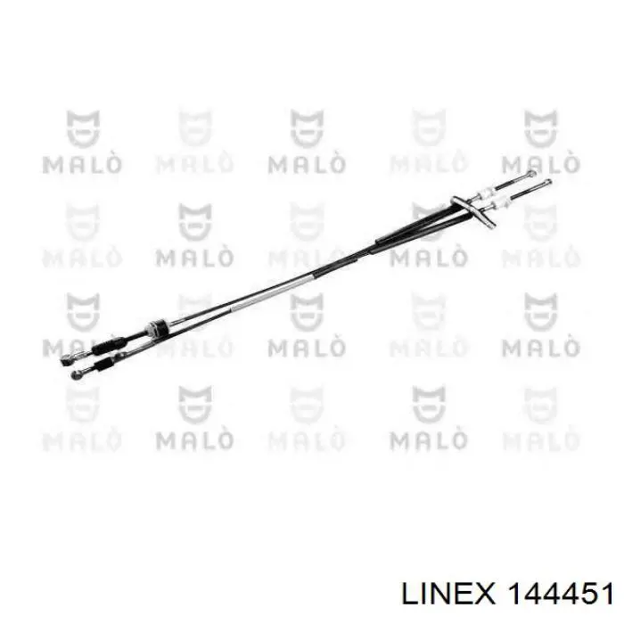 14.44.51 Linex cables de accionamiento, caja de cambios