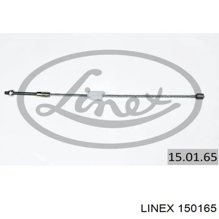 150165 Linex Cable de freno de mano delantero 