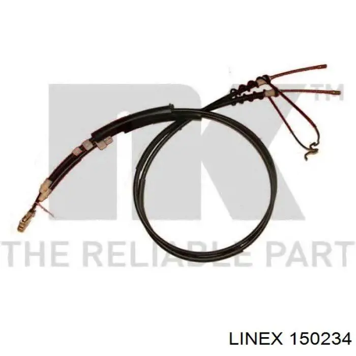 15.02.34 Linex cable de freno de mano trasero derecho/izquierdo