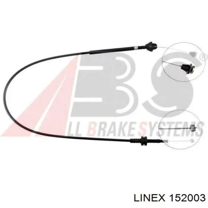 152003 Linex cable del acelerador