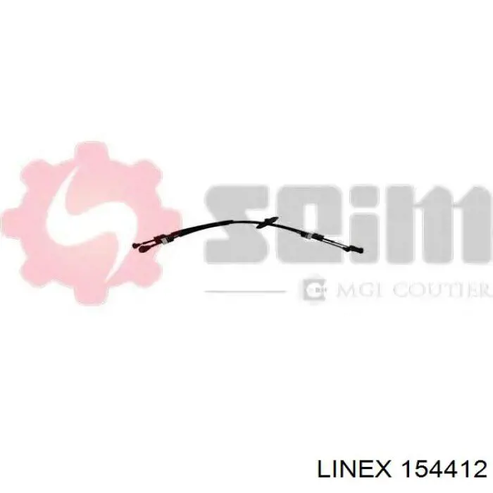 Cables De Accionamiento, Caja De Cambios Ford Transit 6 V347/8