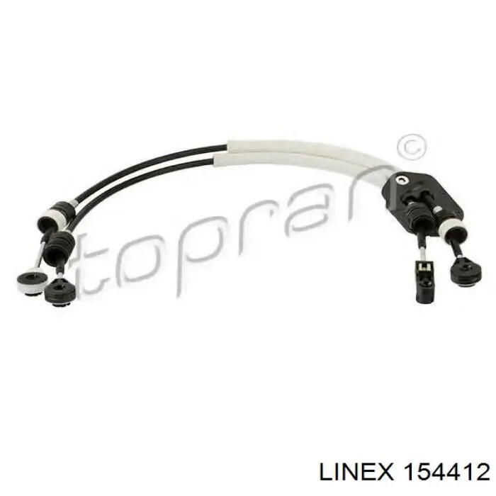 Cables De Accionamiento, Caja De Cambios Ford Transit 6 V347/8