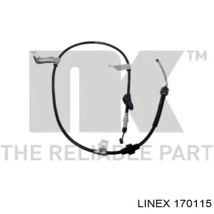 17.01.15 Linex cable de freno de mano trasero izquierdo