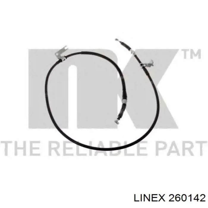 26.01.42 Linex cable de freno de mano trasero derecho