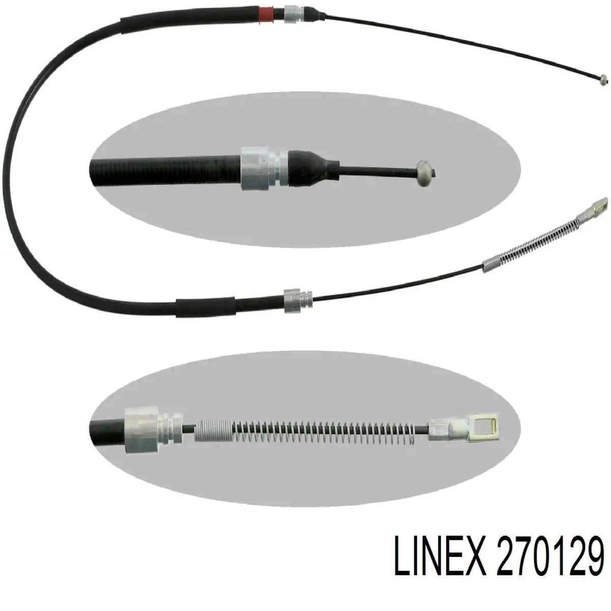 270129 Linex cable de freno de mano trasero derecho/izquierdo