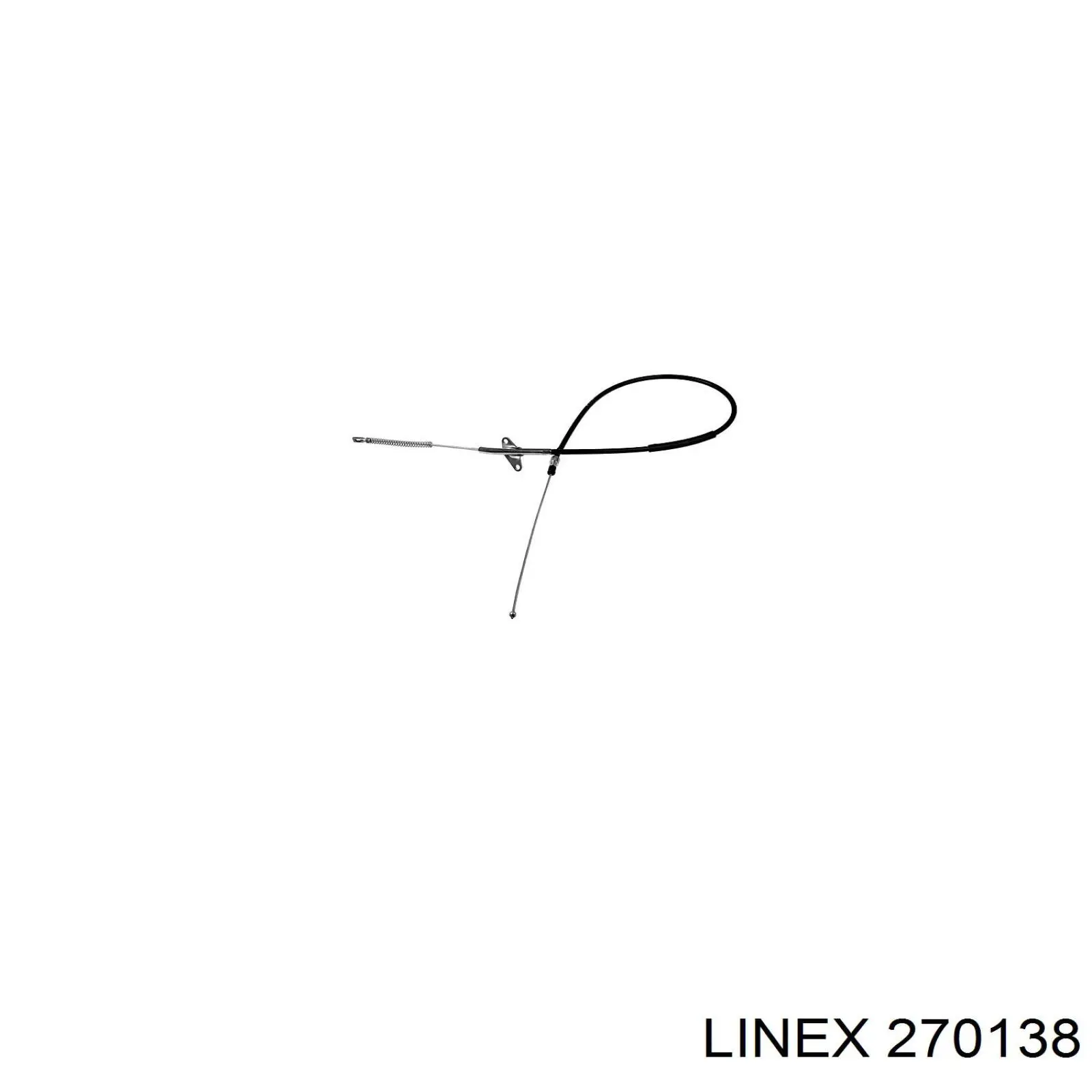 27.01.38 Linex cable de freno de mano trasero izquierdo