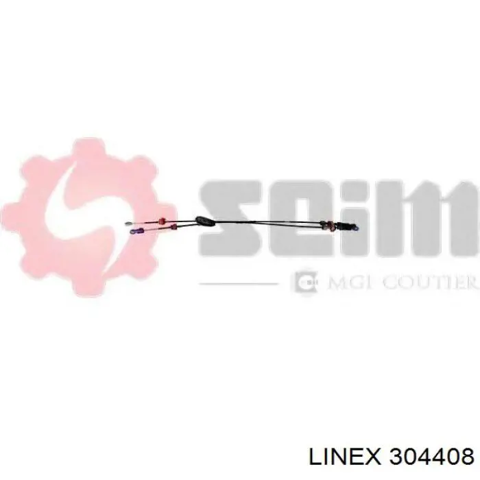 Cables de caja de cambios 34413JD21A Nissan/Infiniti