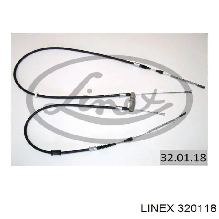 320118 Linex Cable de freno de mano trasero derecho/izquierdo