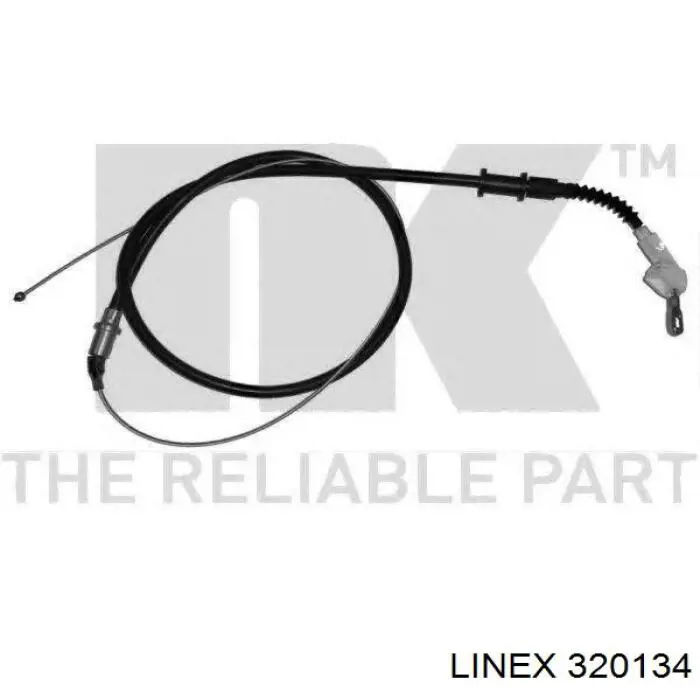 320134 Linex cable de freno de mano trasero derecho