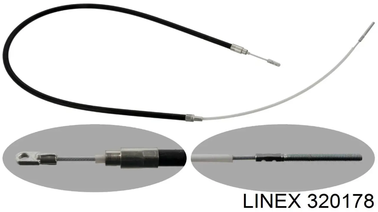 32.01.78 Linex cable de freno de mano delantero