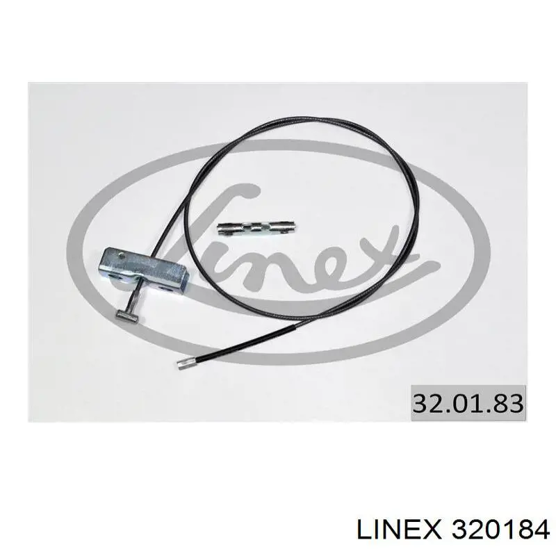 32.01.84 Linex cable de freno de mano intermedio