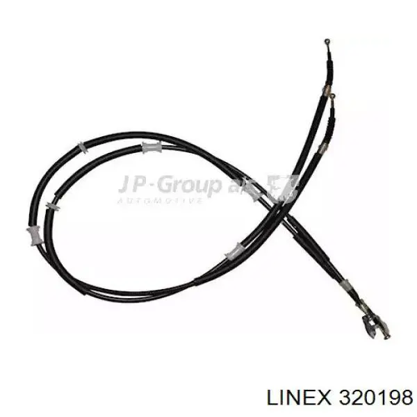 320198 Linex cable de freno de mano trasero derecho/izquierdo