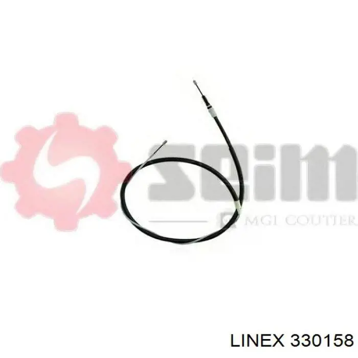 33.01.58 Linex cable de freno de mano trasero derecho/izquierdo