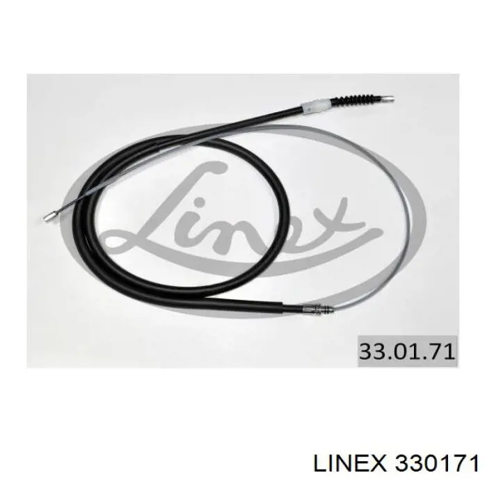 33.01.71 Linex cable de freno de mano trasero derecho/izquierdo