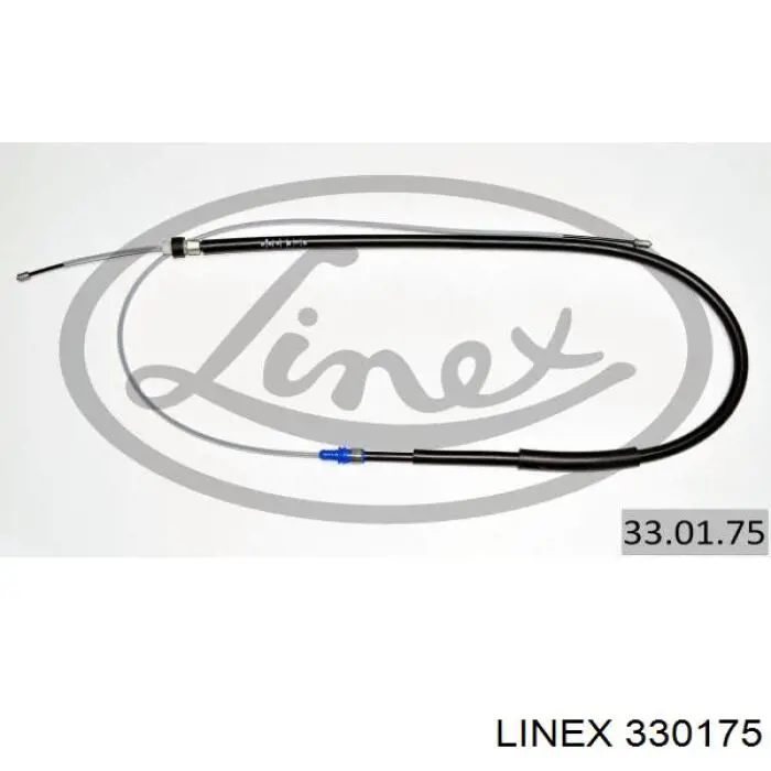33.01.75 Linex cable de freno de mano trasero derecho/izquierdo