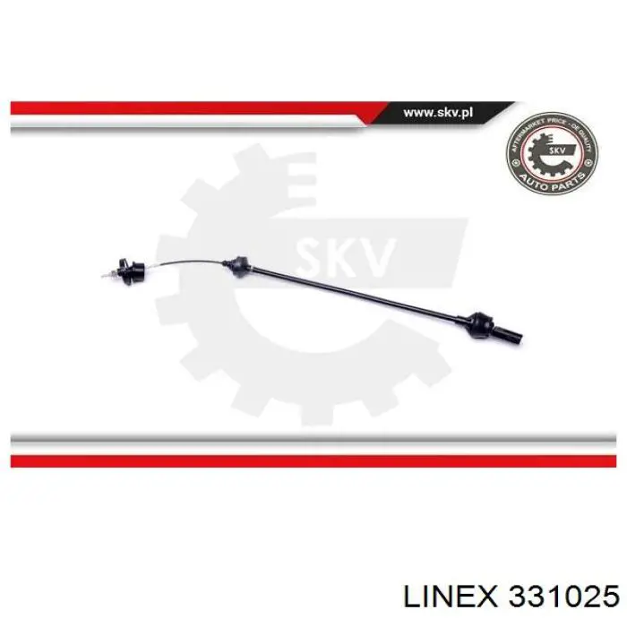 GCC1744 TRW Cable de accionamiento del embrague