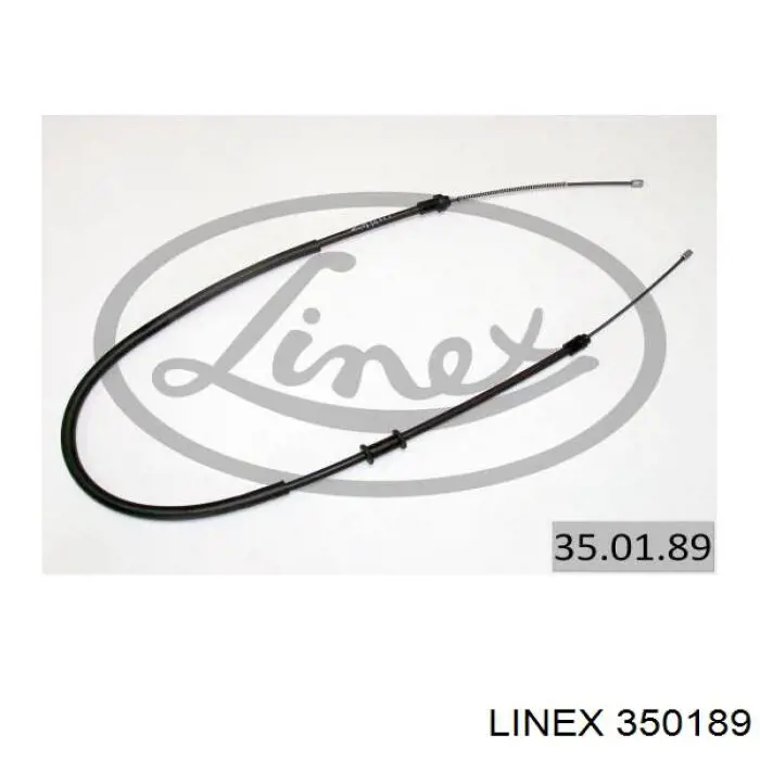 35.01.89 Linex cable de freno de mano trasero izquierdo