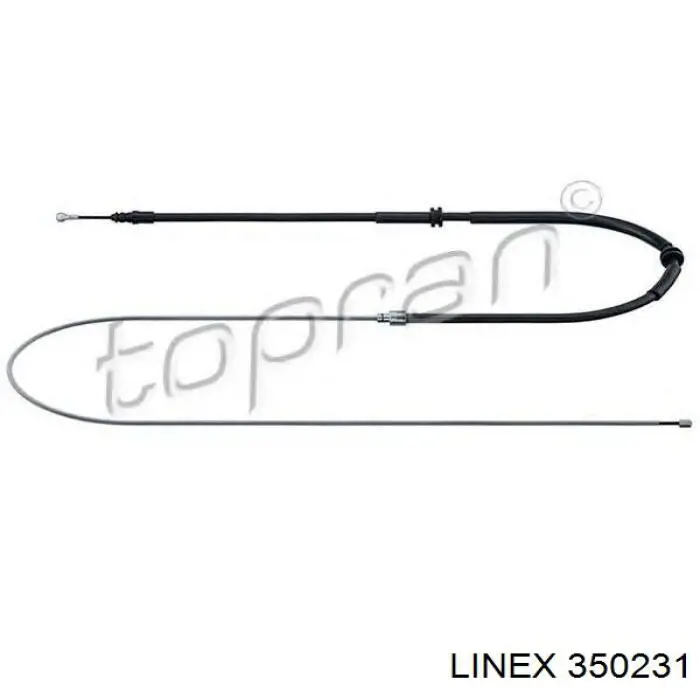 35.02.31 Linex cable de freno de mano trasero derecho/izquierdo