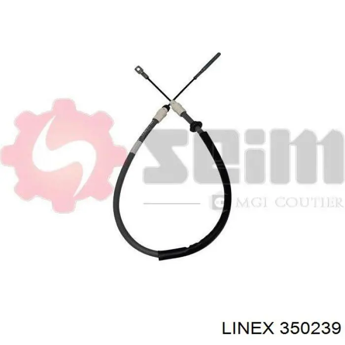 Comprar 350239 Linex Cable de freno de mano trasero derecho/izquierdo