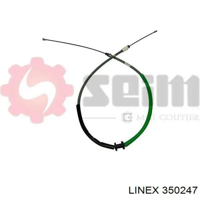 35.02.47 Linex cable de freno de mano trasero derecho/izquierdo