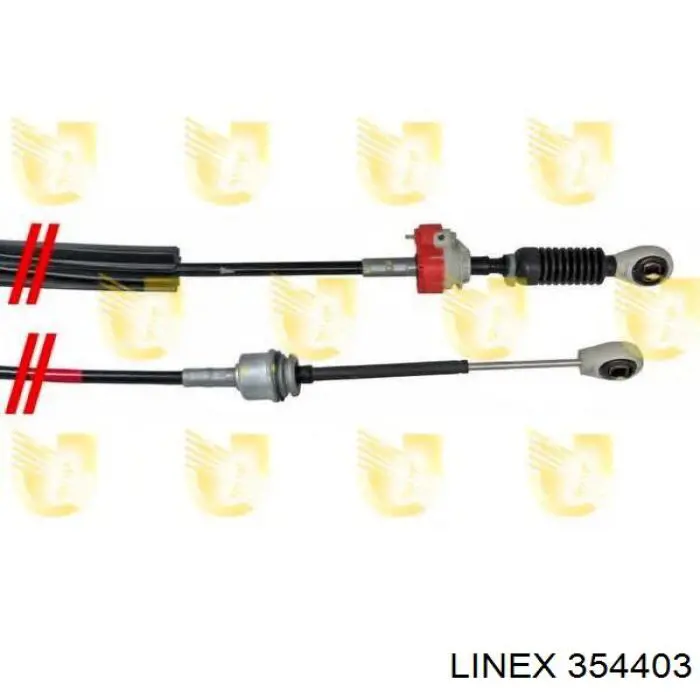 354403 Linex cable de accionamiento, caja de cambios (selección de marcha)