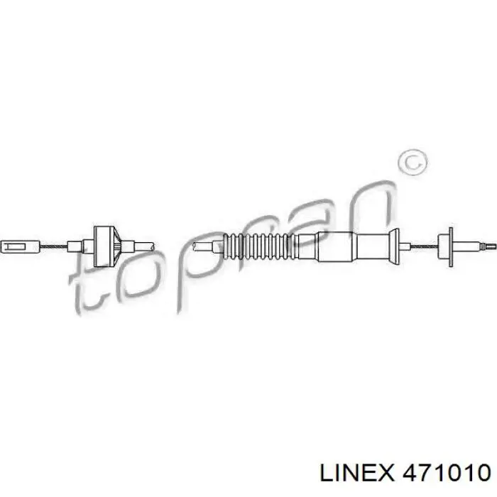 471010 Linex cable de embrague