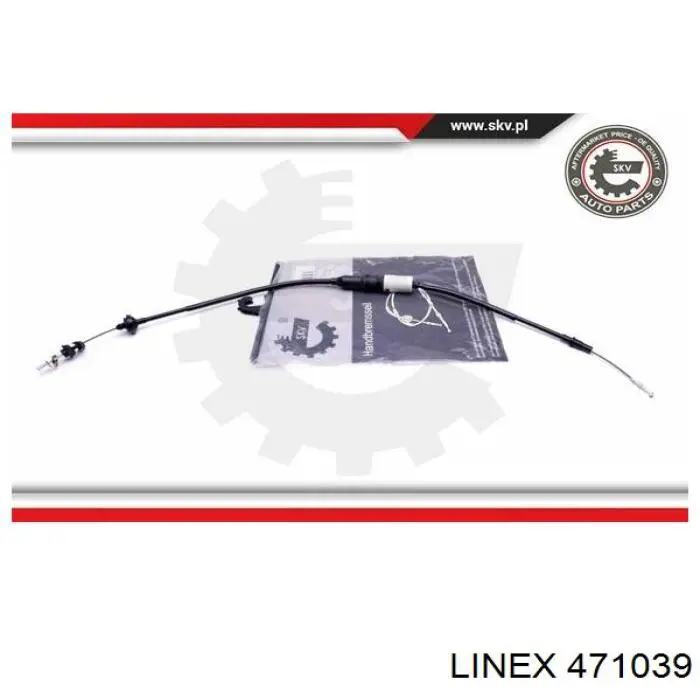 Cable de embrague Linex 471039 precio, desde 23,94 EUR