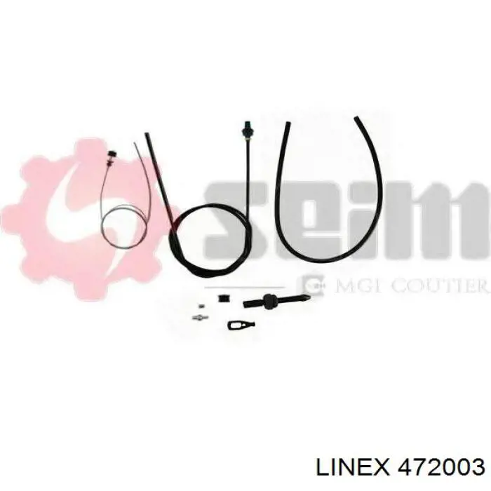 Cable del acelerador Volkswagen Polo 3 (6NF)