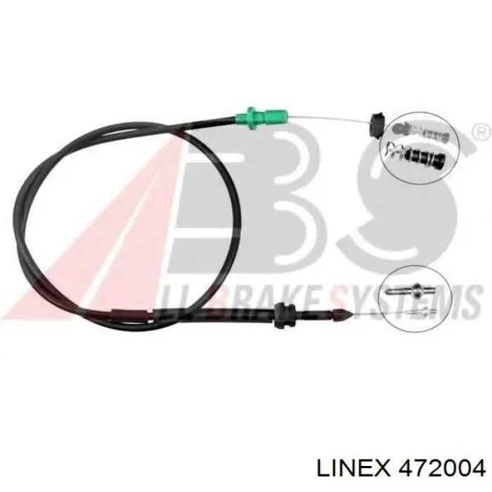 Comprar 6N1721555A VAG Cable del acelerador