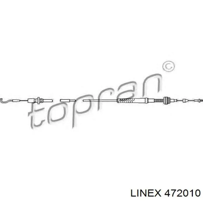 472010 Linex cable del acelerador