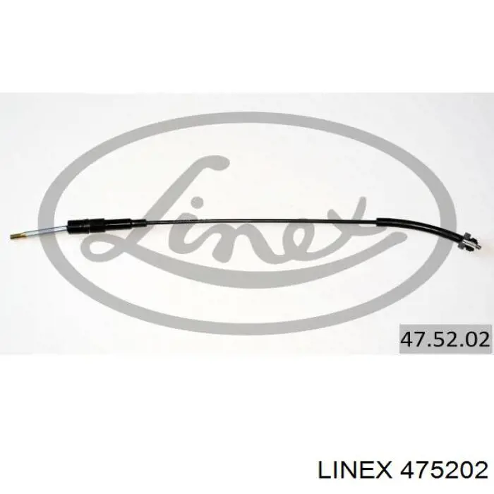 47.52.02 Linex cable de ajuste del respaldo del asiento