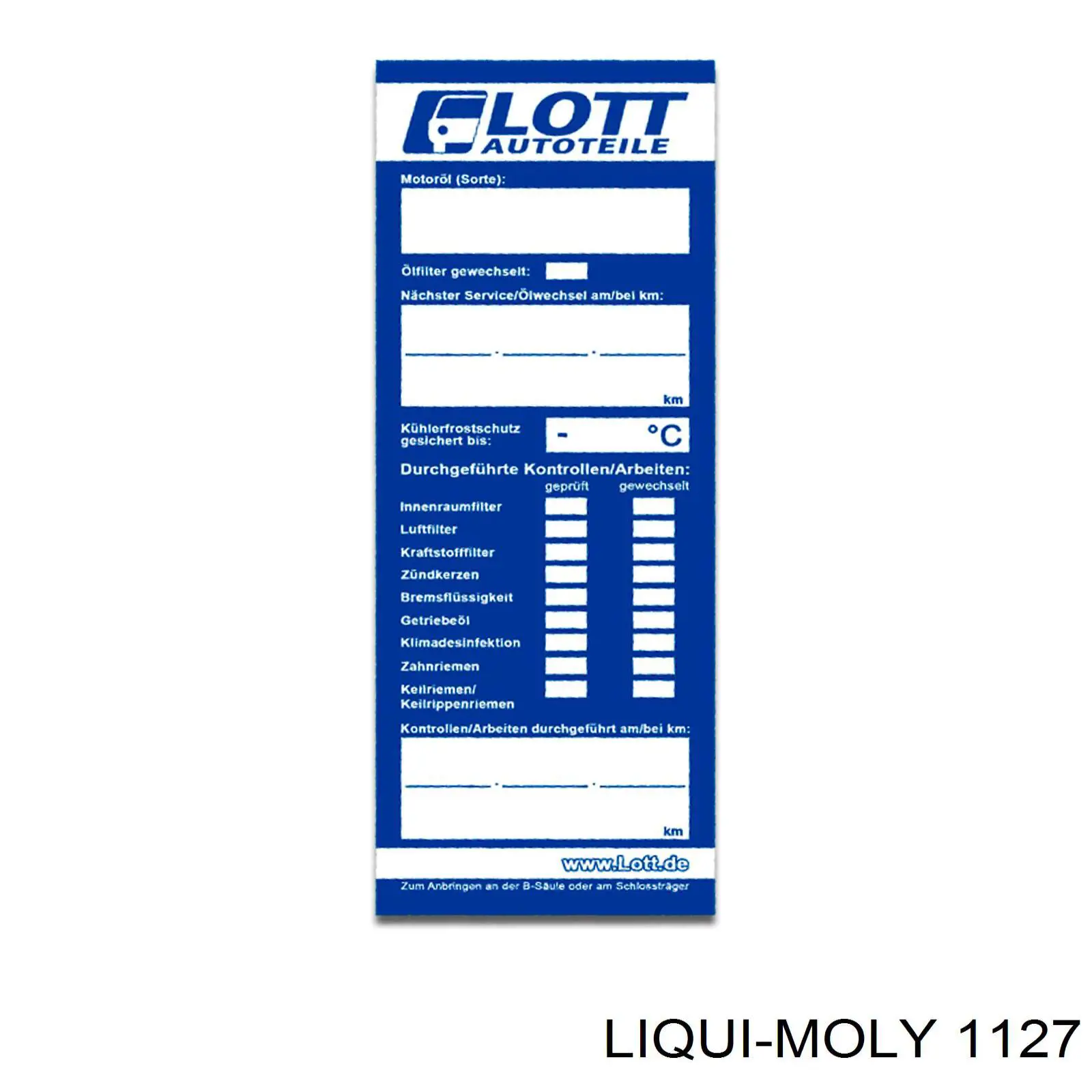 1127 Liqui Moly líquido de dirección hidráulica