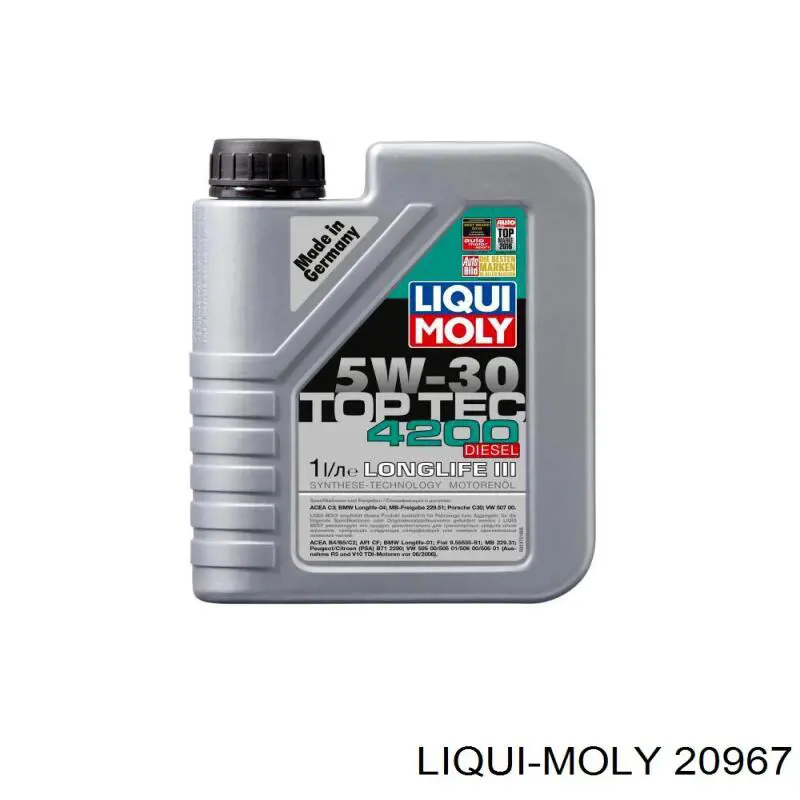Comprar 20967 Liqui Moly Aceite de motor
