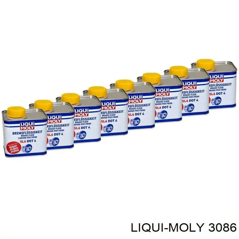 Líquido de freno Liqui Moly Bremsflussigkeit SL6 0.5 L DOT 3|DOT 4 (3086)