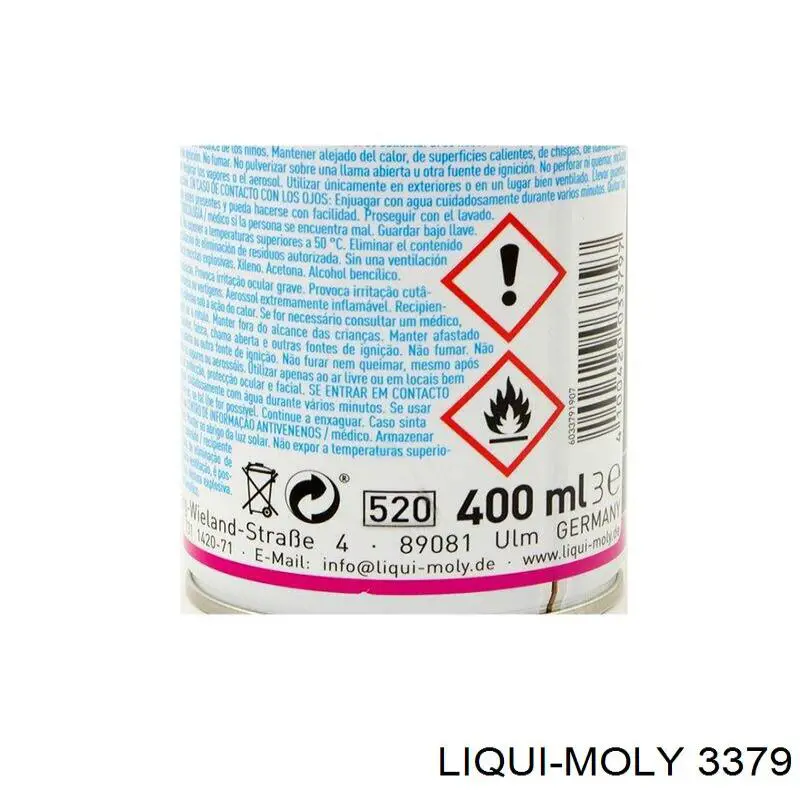 Limpiador del sistema de combustible diésel 3379 Liqui Moly