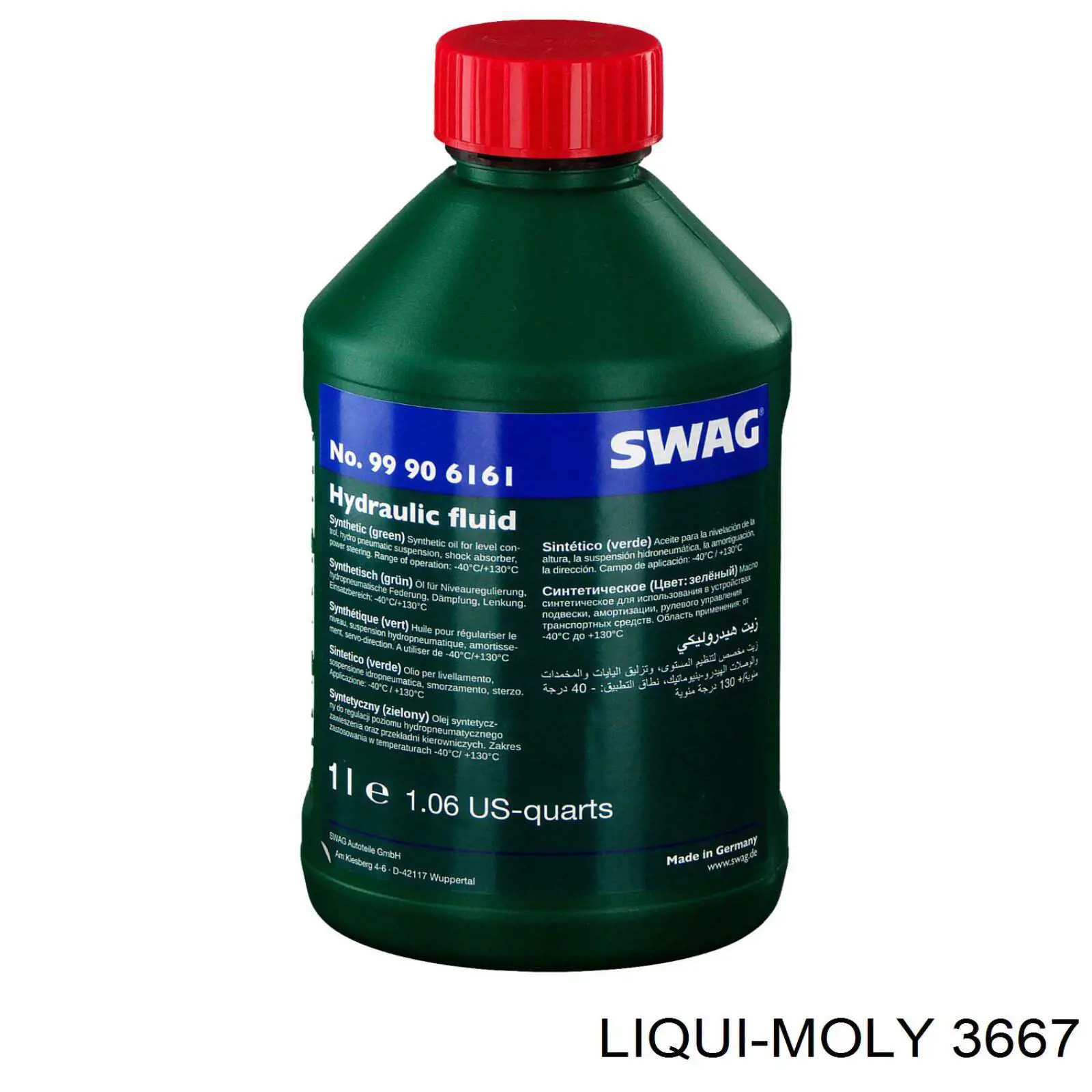 3667 Liqui Moly aceite hidráulico para dirección asistida