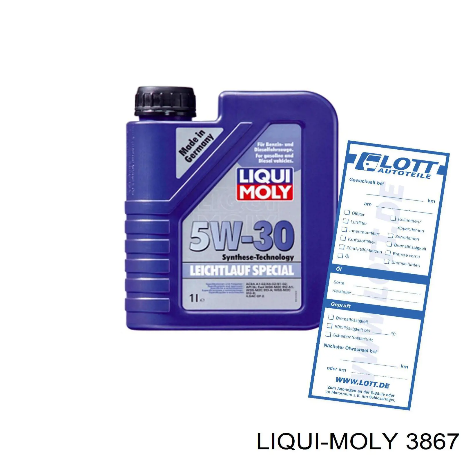 Liqui Moly Leichtlauf High Tech Sintético 20 L (3867)