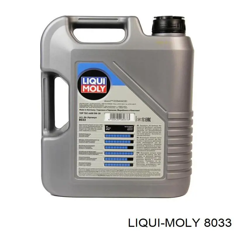 Liqui Moly Top Tec 4600 Sintético 5 L (8033)