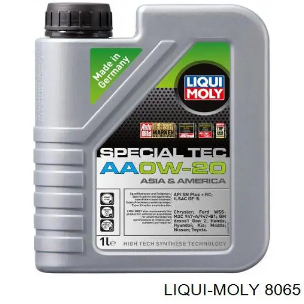 Aceite motor Liqui Moly 8065 precio, desde 13,28 EUR