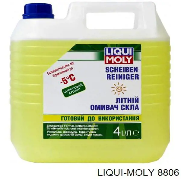 8806 Liqui Moly líquido limpiaparabrisas, 4l