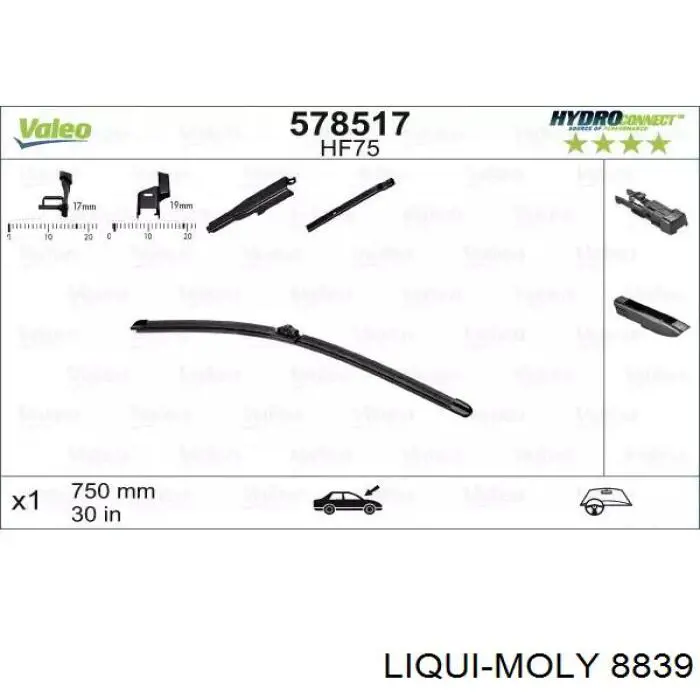 Comprar 8839 Liqui Moly Líquido limpiaparabrisas