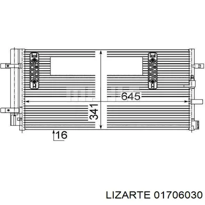 01706030 Lizarte cremallera de dirección